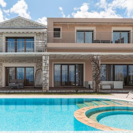 Luxury Villa Hera - Beachfront 罗达 外观 照片
